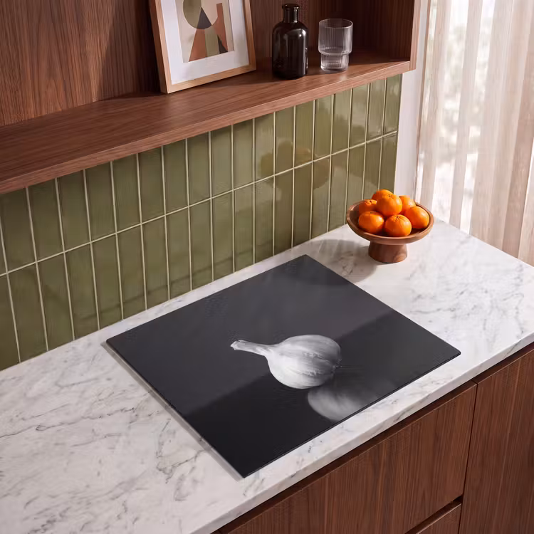 Inductie beschermer - Knoflook - Zwart - Wit — 4