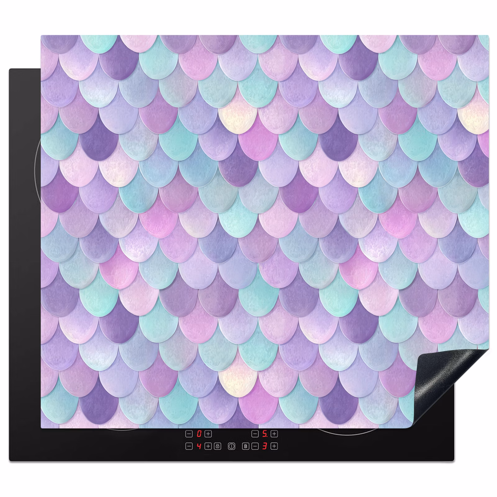 Inductie beschermer - Dromerig - Zeemeermin - Pastel — 1
