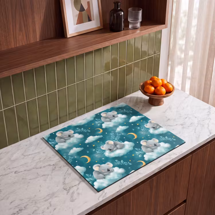 Inductie beschermer - Koala's - Betoverend - Blauw — 4