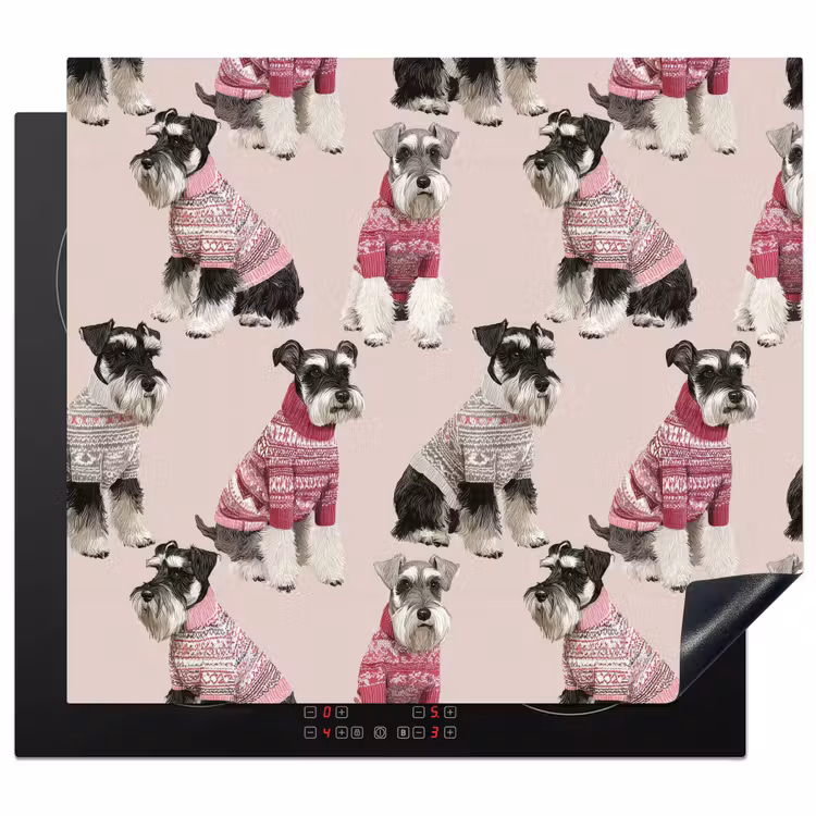 Inductie beschermer - Honden - Truien - Rood — 1