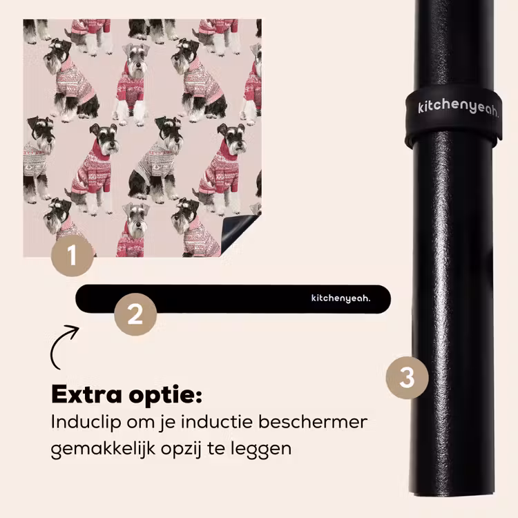 Inductie beschermer - Honden - Truien - Rood — 8