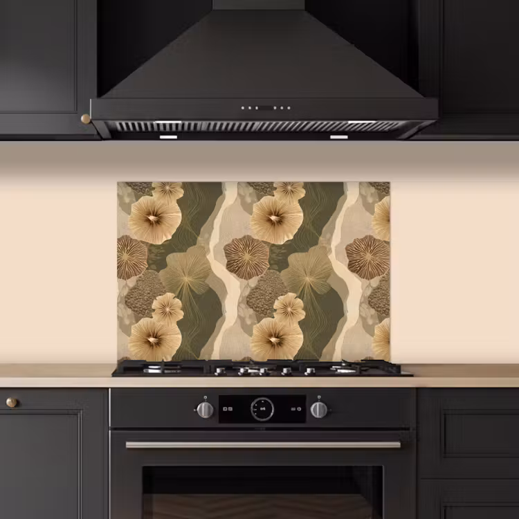 Spatscherm keuken - Abstract - Modern - Groen — 5