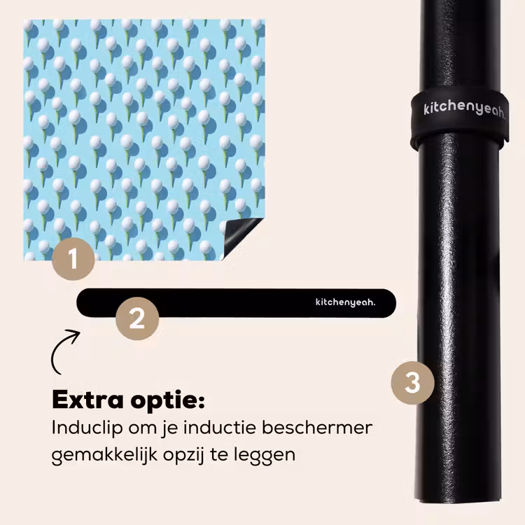 Inductie beschermer - Golf - Ballen - Blauw — 8