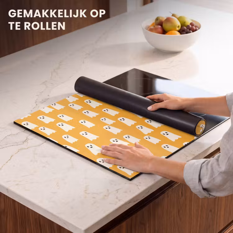 Inductie beschermer - Halloween - Spookjes - Oker — 7
