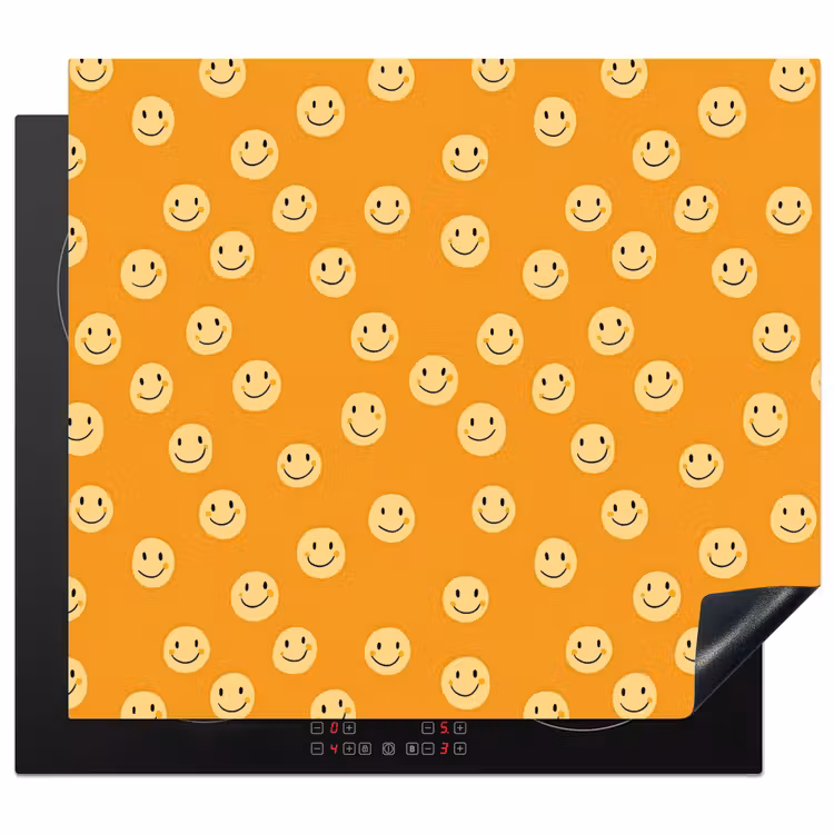 Inductie beschermer - Smileys - Retro - Heel — 1