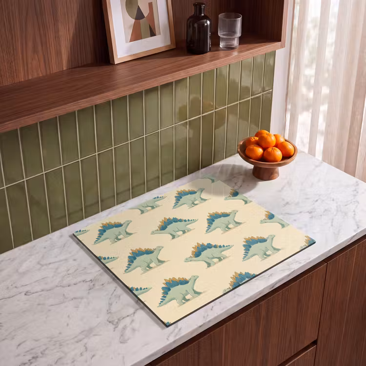 Inductie beschermer - Dino - Patroon - Groen — 4