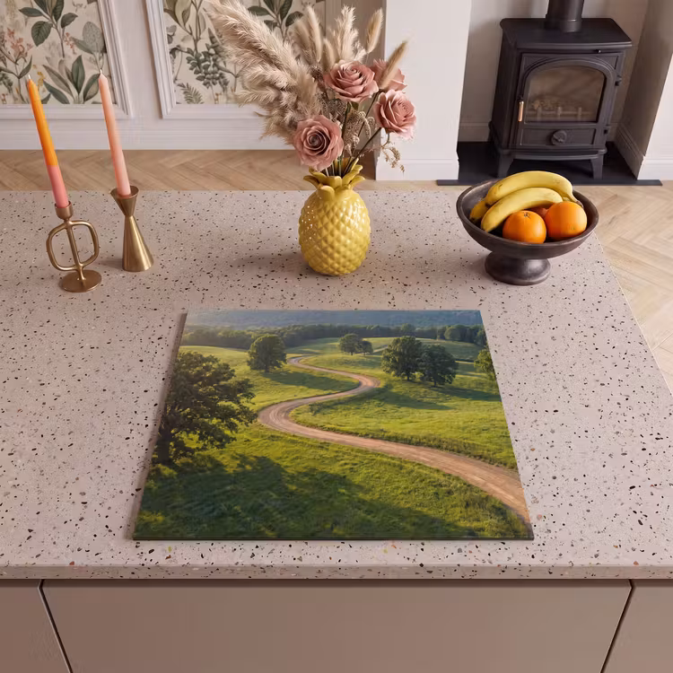 Inductie beschermer - Weg - Weide - Natuur - Groen — 3