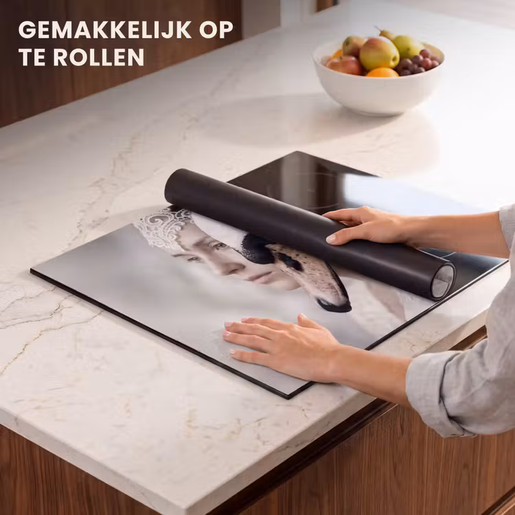 Inductie beschermer - Vrouw - Zwaan - Wit — 7
