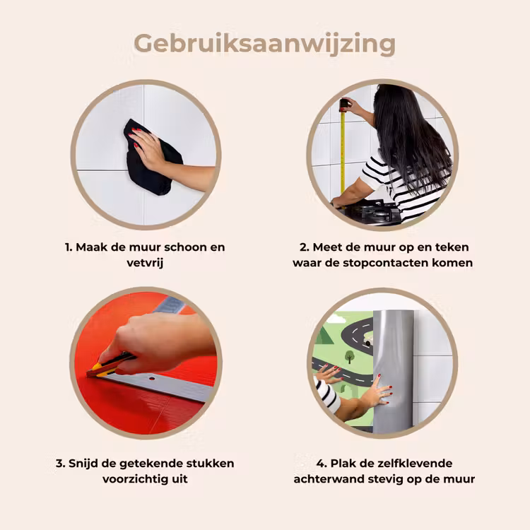 Spatscherm keuken - Auto - Bergweg - Natuur - Illustratie — 8