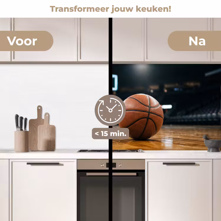 Spatscherm keuken - Basketbal - Arena - Sport — 3