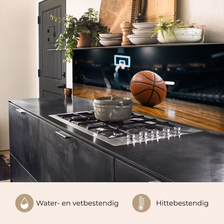 Spatscherm keuken - Basketbal - Arena - Sport — 5