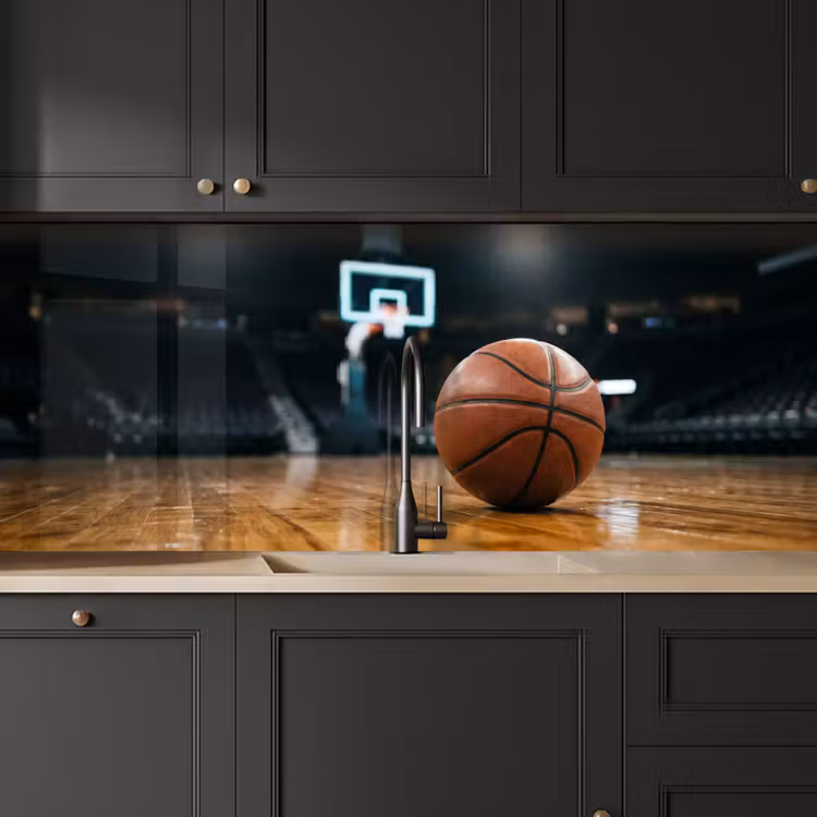 Spatscherm keuken - Basketbal - Arena - Sport — 6