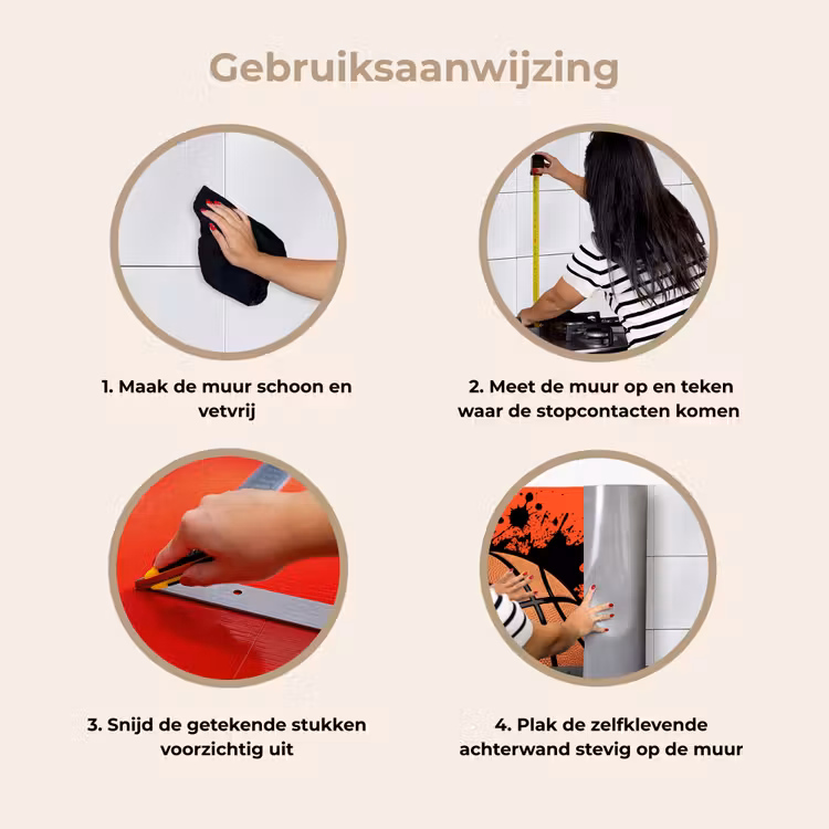 Spatscherm keuken - Basketbal - Verf - Sport - Oranje — 8
