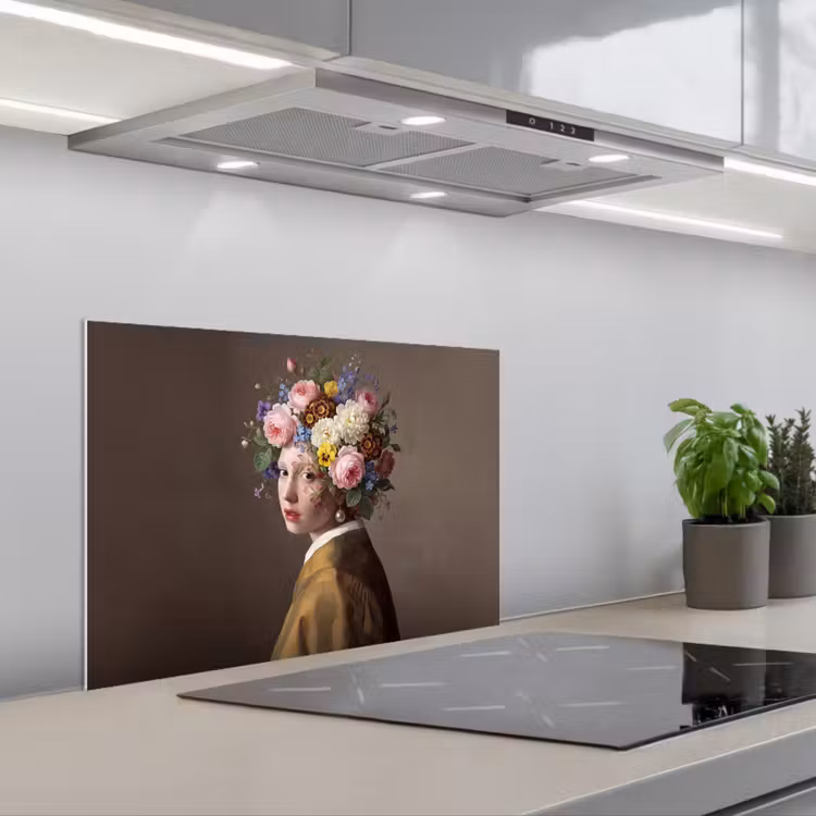 Spatscherm keuken - Meesterwerk -  Modern - Kleurrijk — 1