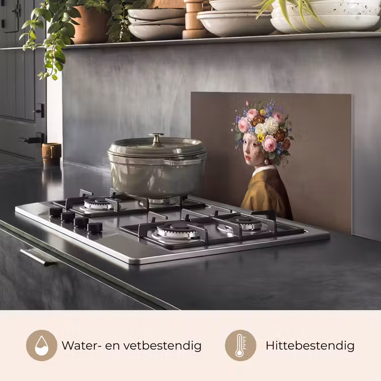 Spatscherm keuken - Meesterwerk -  Modern - Kleurrijk — 2