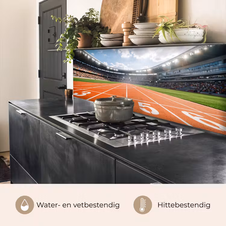 Spatscherm keuken - Sintelbaan - Stadion - Sport -Oranje — 5