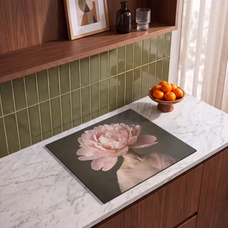 Inductie beschermer - Gezicht - Roos - Roze — 4