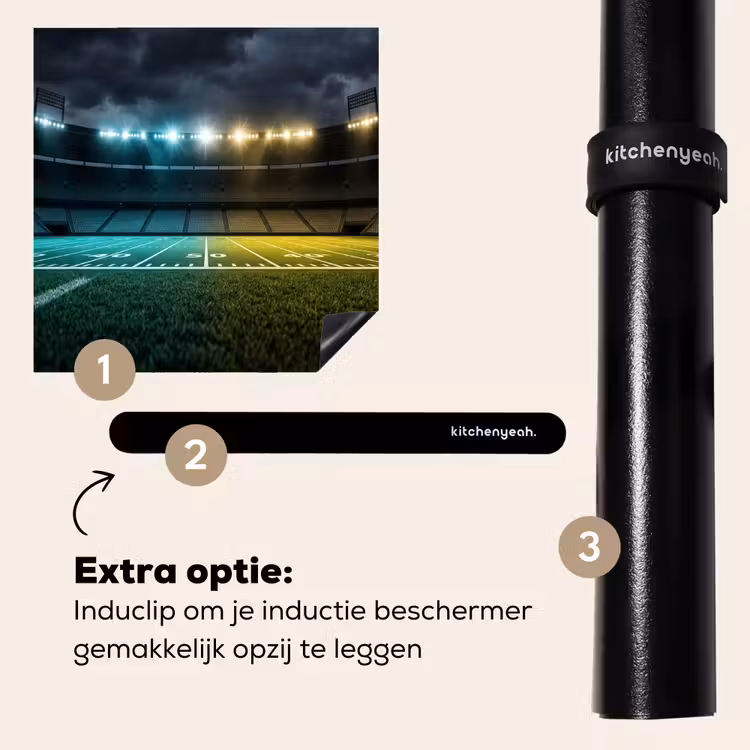 Inductie beschermer - Voetbal - Stadion - Nacht - Modern — 8
