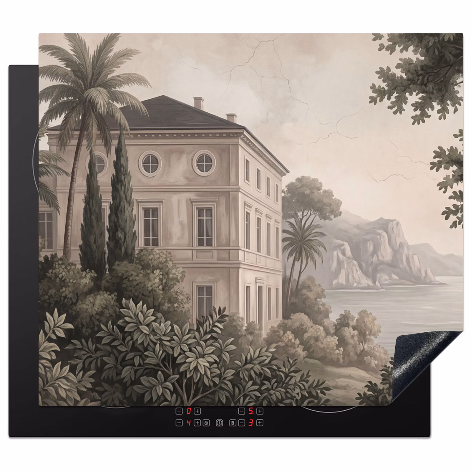 Inductie beschermer - Zee - Villa - Beige — 1