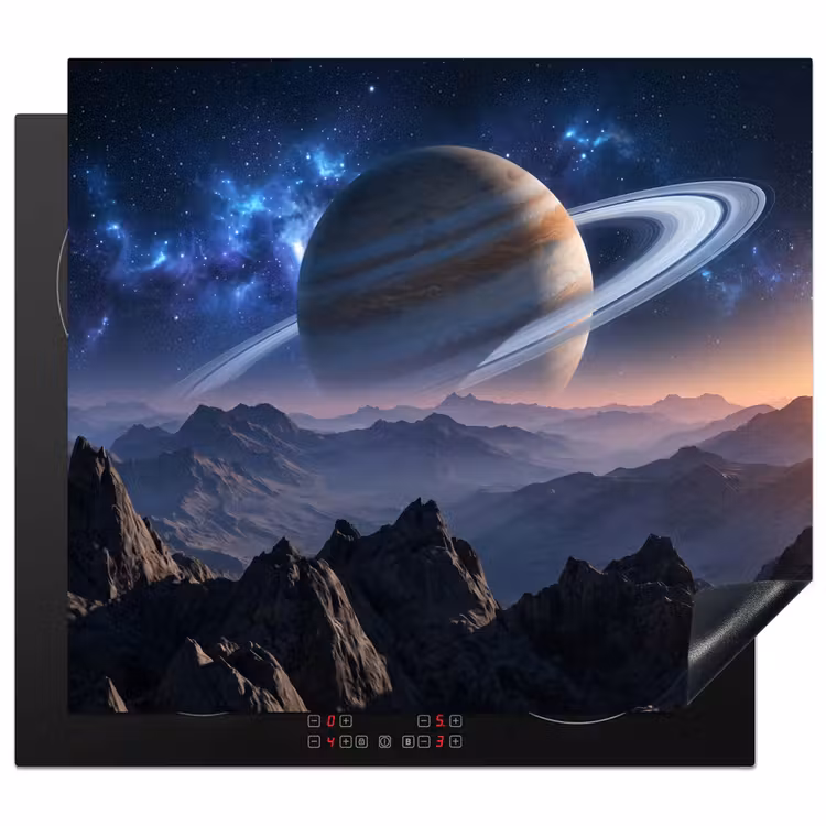 Inductie beschermer - Fantasy - Kosmos - Landschap — 1