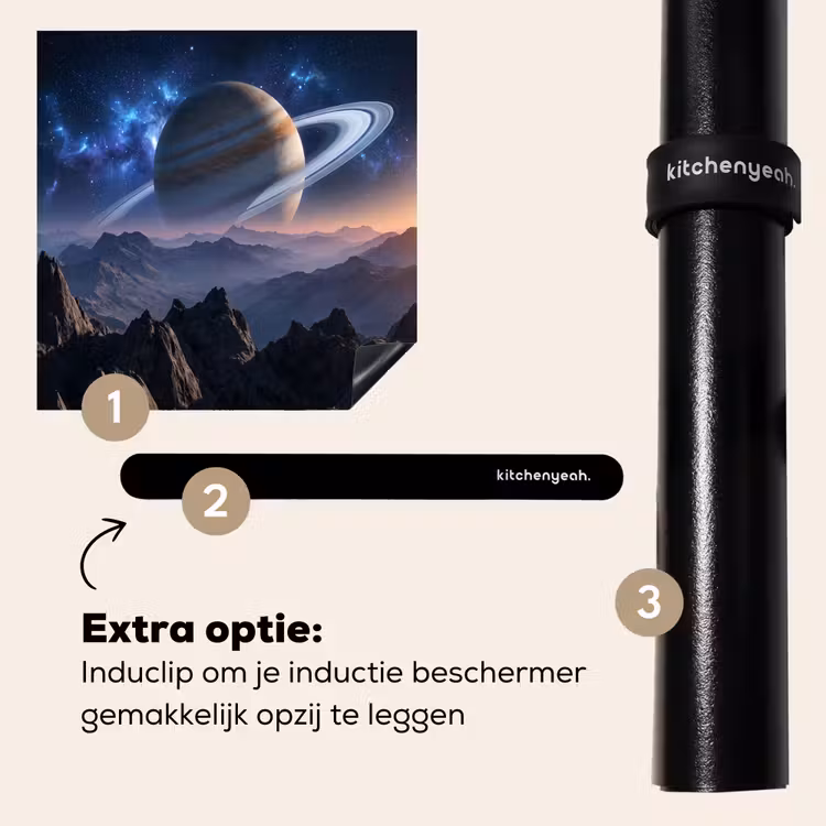 Inductie beschermer - Fantasy - Kosmos - Landschap — 8