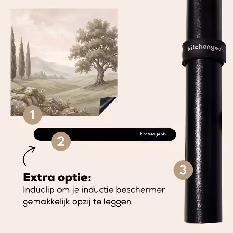 Inductie beschermer - Heuvellandschap - Bomen - Natuur - Groen — 8