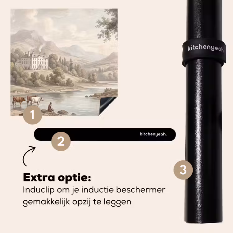 Inductie beschermer - Landhuis - Rivier - Vee — 8