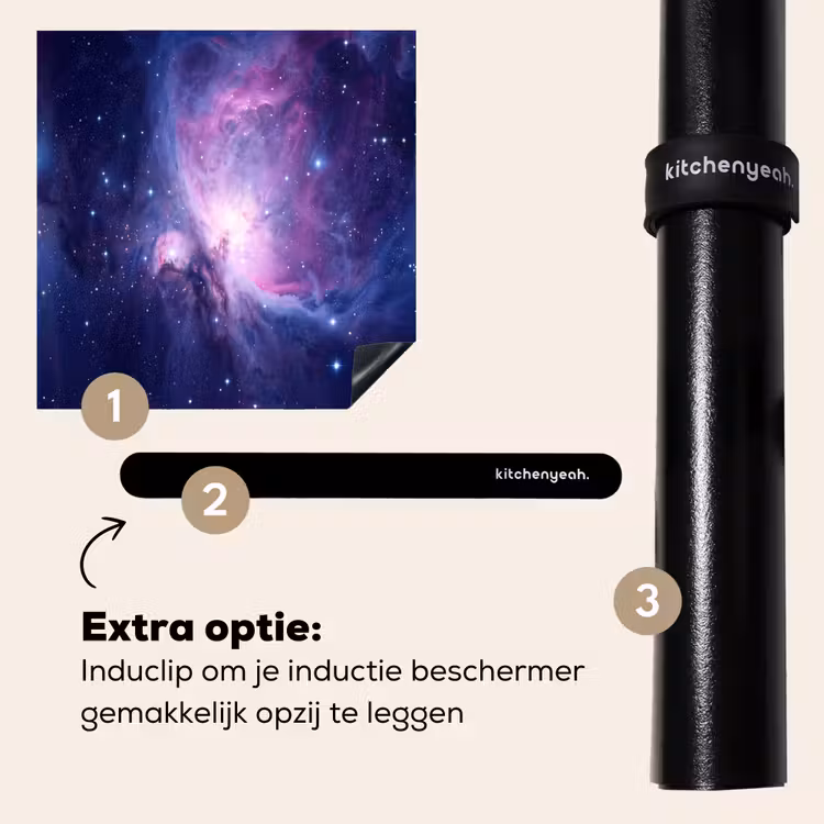 Inductie beschermer - Ruimte - Sterren - Kleurrijk — 8