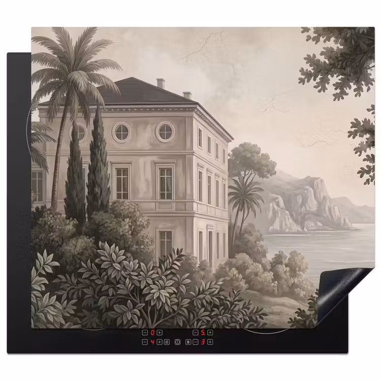 Inductie beschermer - Zee - Villa - Beige — 1