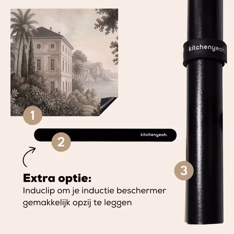 Inductie beschermer - Zee - Villa - Beige — 8