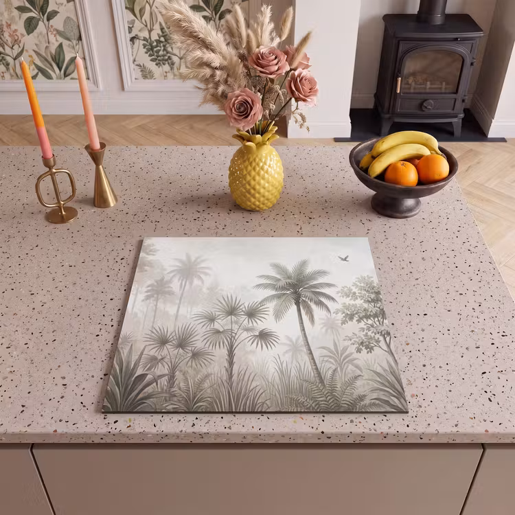 Inductie beschermer - Jungle - Palmbomen - Natuur — 3