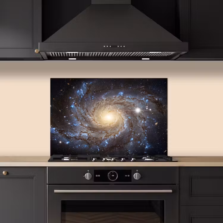Spatscherm keuken - Kosmos - Sterrenstelsel - Donker — 5