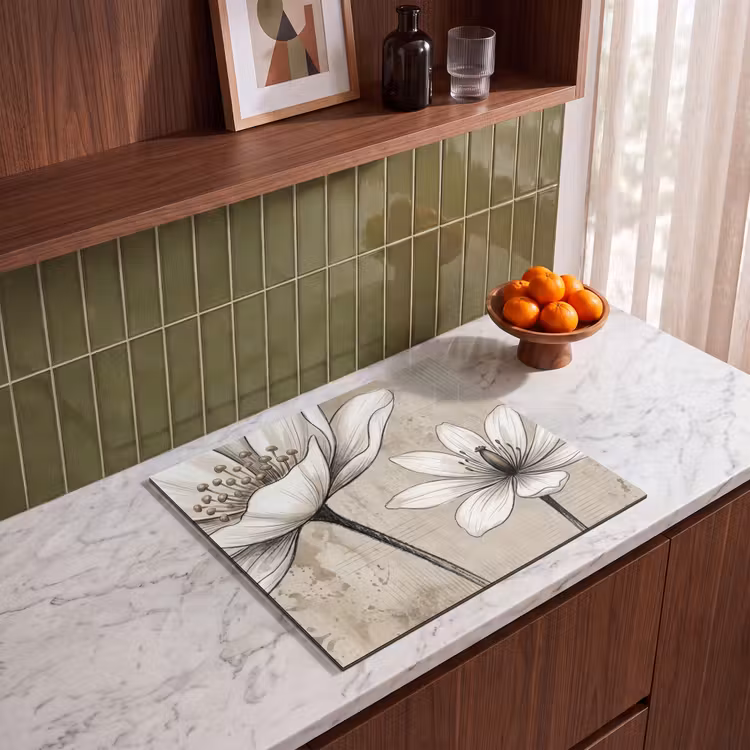 Inductie beschermer - Modern - Design - Wit — 4