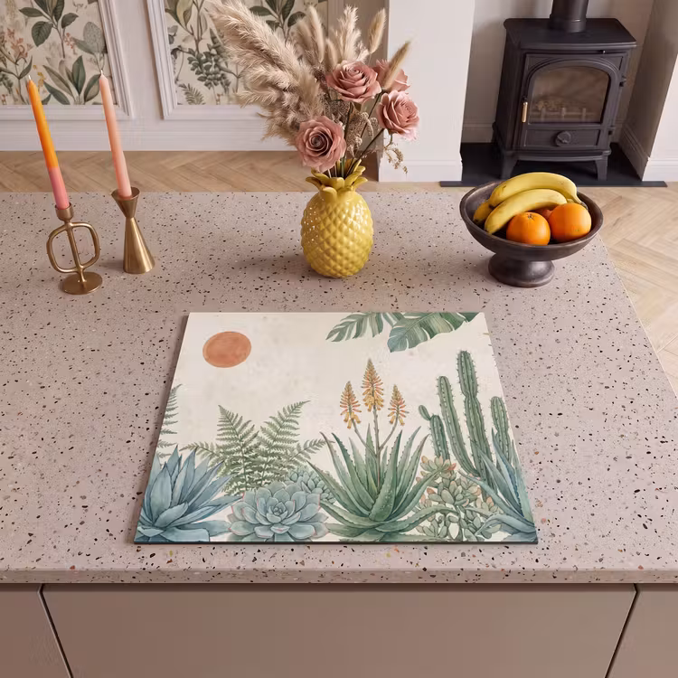 Inductie beschermer - Woestijn - Planten - Groen — 3