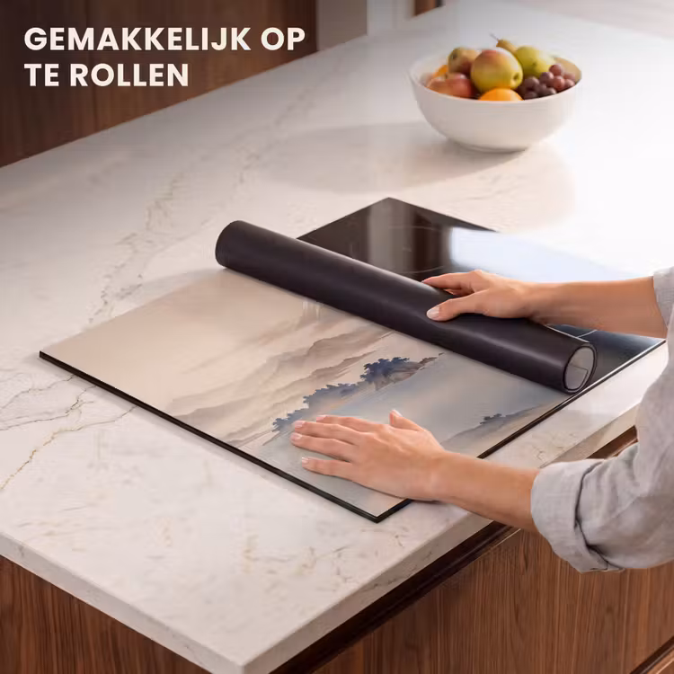 Inductie beschermer - Japans - Landschap - Beige — 7