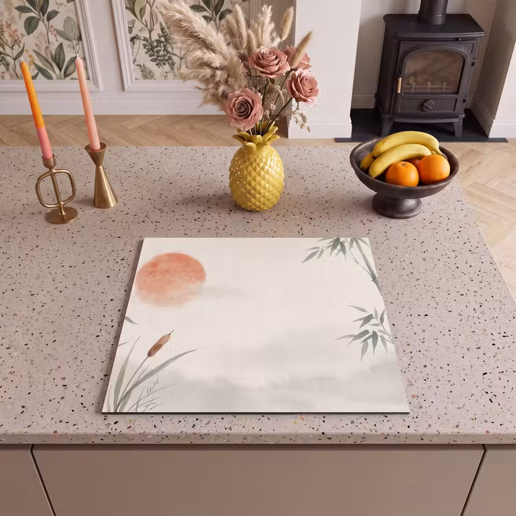 Inductie beschermer - Minimalistisch - Bamboe - Groen — 3