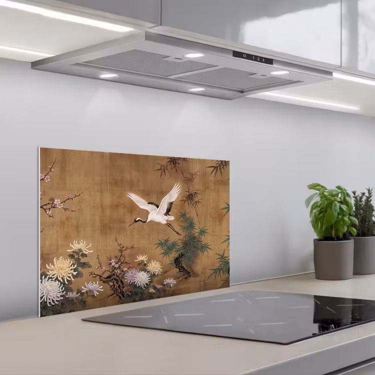 Spatscherm keuken - Oosters - Elegant - Kleurrijk — 1