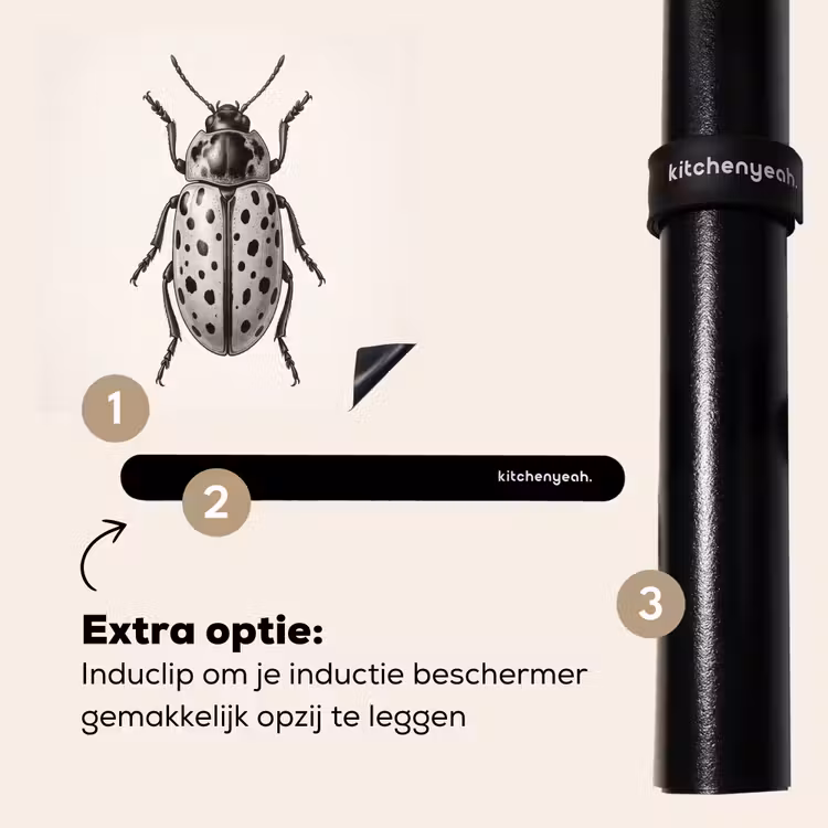 Inductie beschermer - Kever - Insect - Vintage — 8