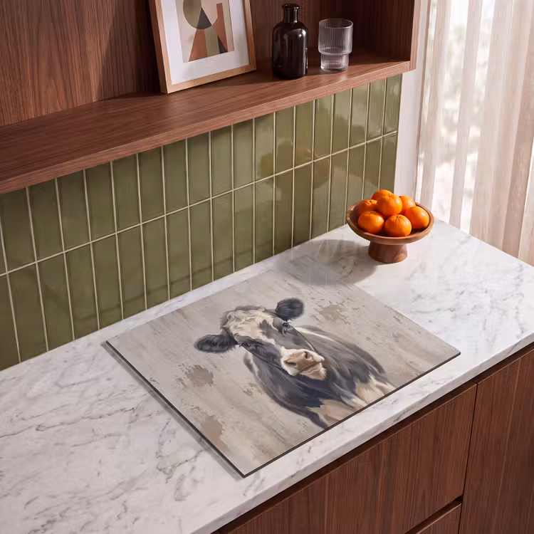 Inductie beschermer - Koe - Portret - Dieren - Modern — 4
