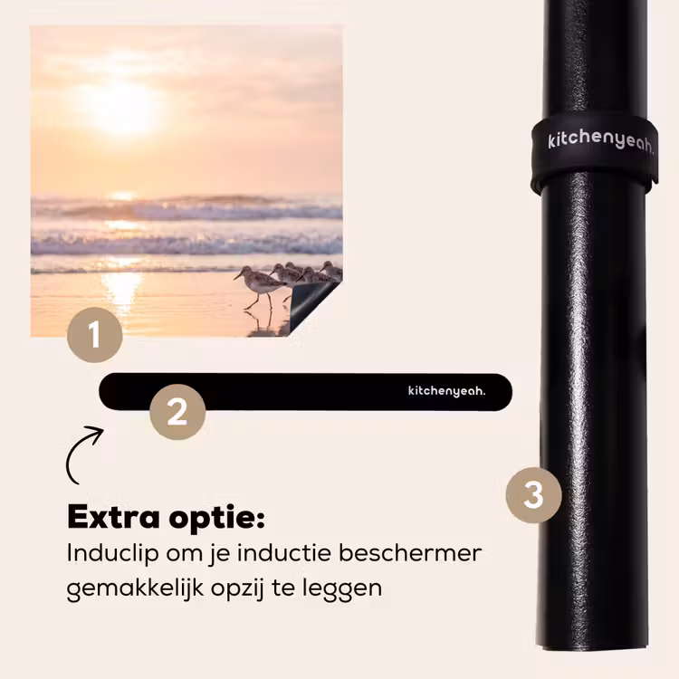 Inductie beschermer - Zee - Vogels - Strand — 8
