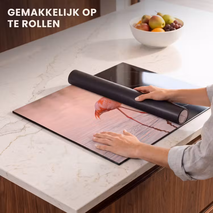 Inductie beschermer - Flamingo - Water - Roze — 7