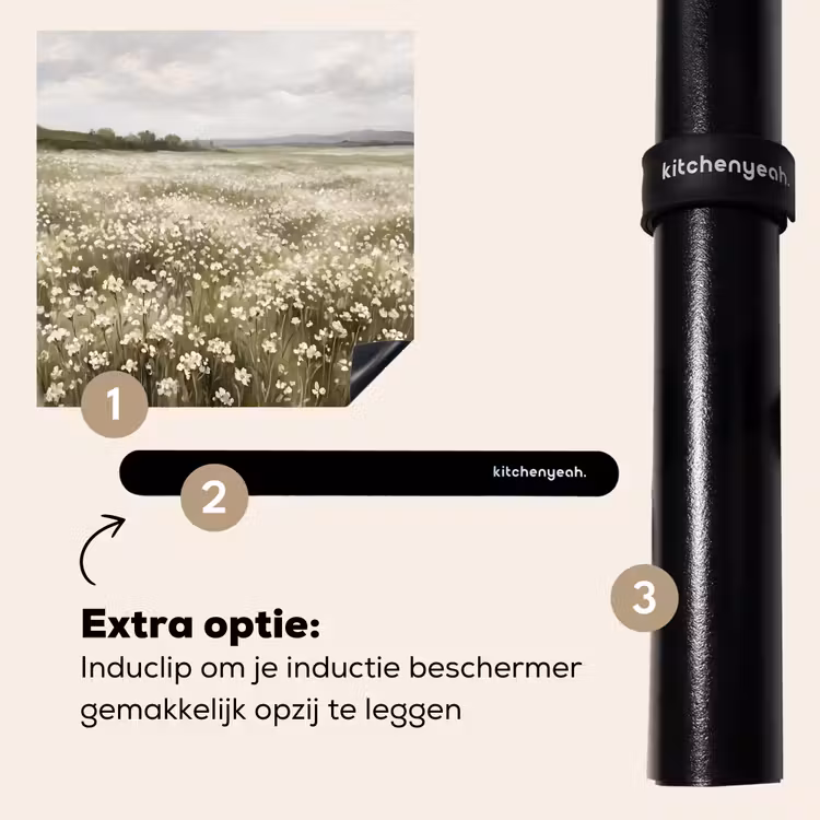 Inductie beschermer - Illustratie - Landschap - Wit — 8