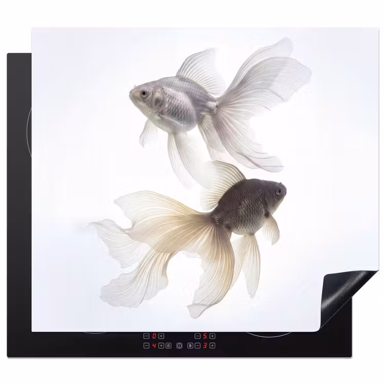 Inductie beschermer - Goudvissen - Modern - Wit — 1