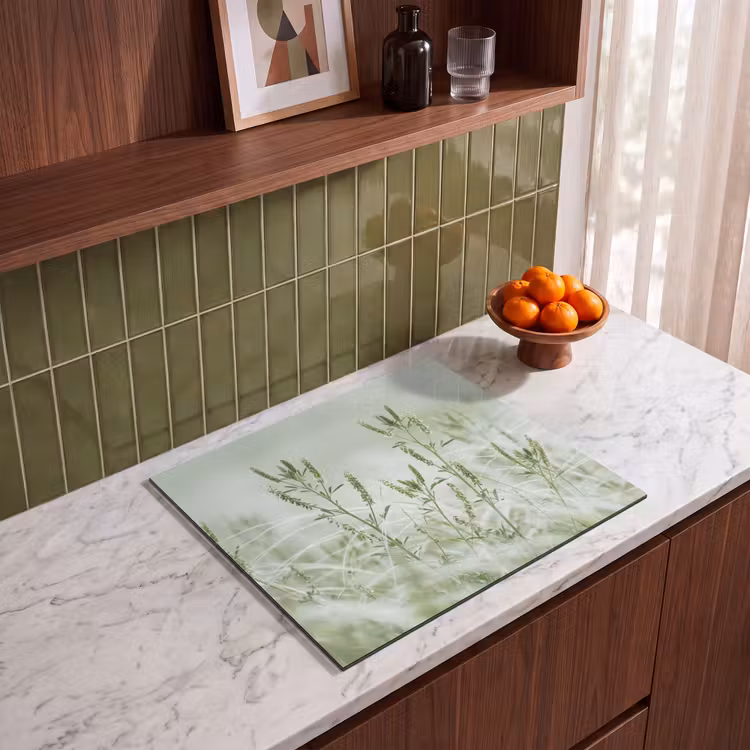 Inductie beschermer - Grassen - Minimalistisch - Groen — 4