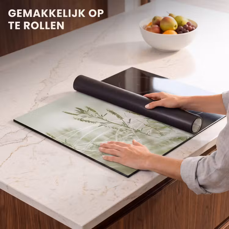 Inductie beschermer - Grassen - Minimalistisch - Groen — 7