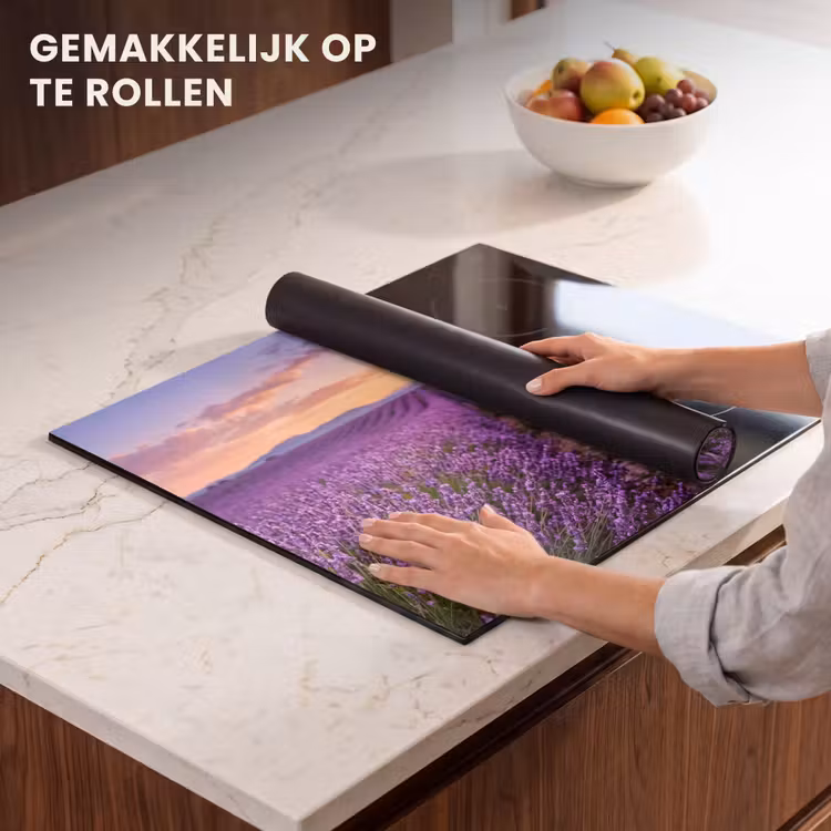 Inductie beschermer - Lavendel - Veld - Natuur - Paars — 7
