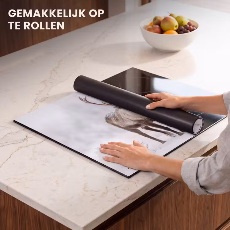 Inductie beschermer - Rendier - Gewei - Toendra - Sneeuw - Wild — 7