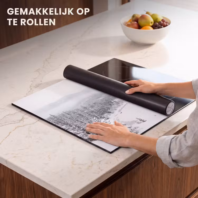 Inductie beschermer - Rivier - Bevroren - Landschap - Winter — 7