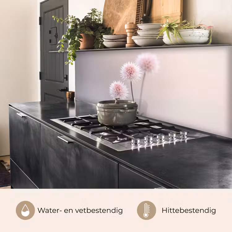 Keuken achterwand - Bloemen - Bollen - Roze — 5