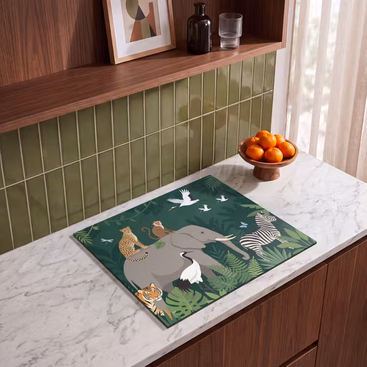 Inductie beschermer - Tropisch - Jungle - Groen — 4